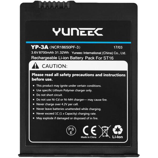 YUNEEC 8700mAh Lithium-Ion Battery for H520 ST16S Ground Station Transmitter
